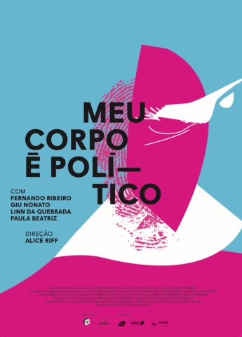 Cartaz do filme Meu corpo é político